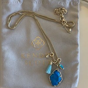 Kendra Scott- Hailey Necklace-Aqua Howlite